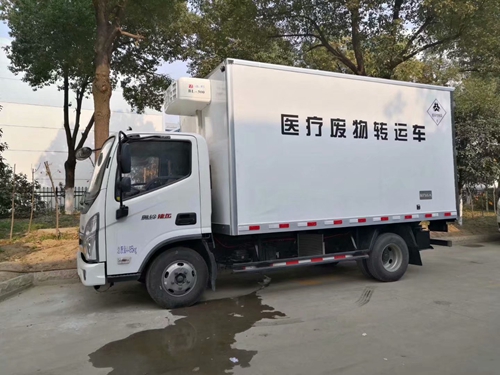 國六福田1噸醫(yī)療廢物轉(zhuǎn)運車