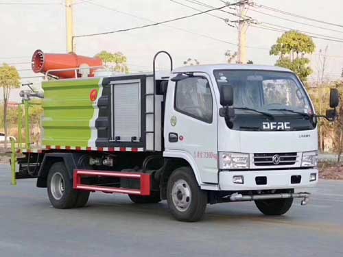 國六東風(fēng)上藍(lán)牌小型多功能抑塵車